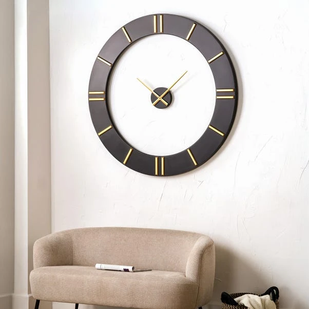 2 Piece Open Wall Clock