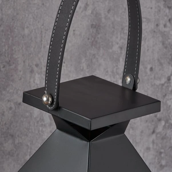 Metal & Glass Lantern - Image 16