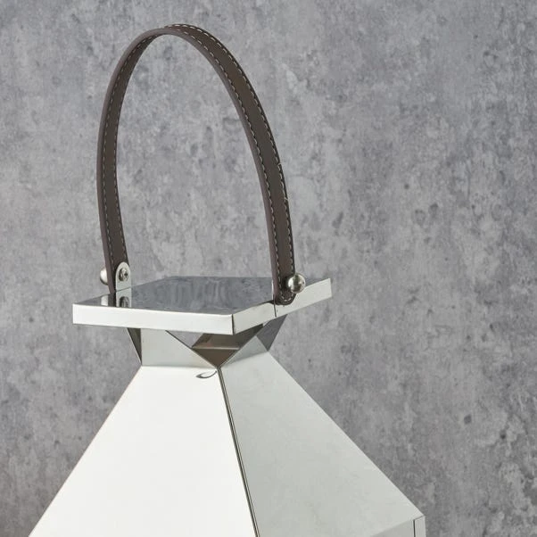 Metal & Glass Lantern - Image 6