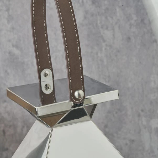 Metal & Glass Lantern - Image 7