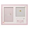 Mum Collage Double Photo Frame