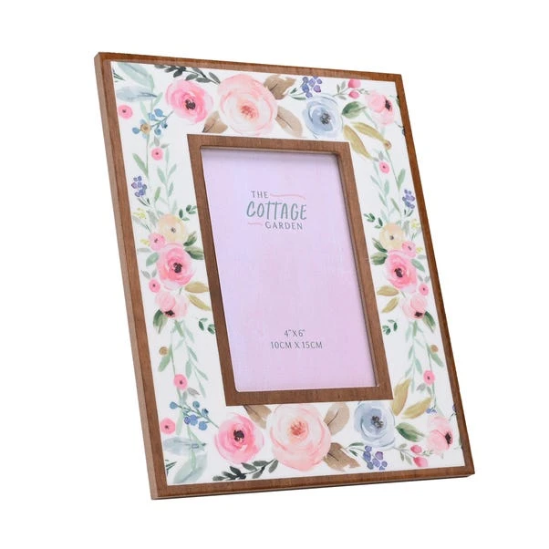 The Cottage Garden Layered Floral Portrait Photo Frame - Image 3