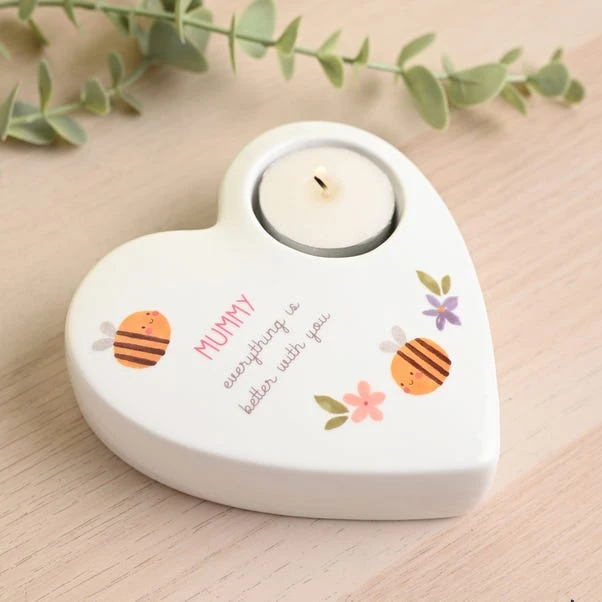 Mummy Ceramic Tealight Holder