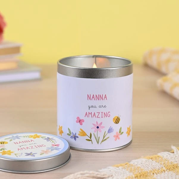 Lemon Nanna Tin Candle