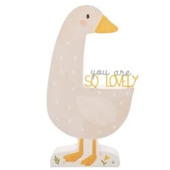 You Are So Lovely Goose Plaque
