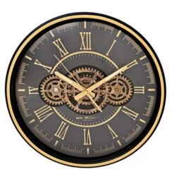 Widdop Triple Moving Gear Wall Clock