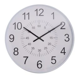 Hometime Hours & Seconds Wall Clock