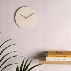 Interval Dapple Texture Porcelain Wall Clock